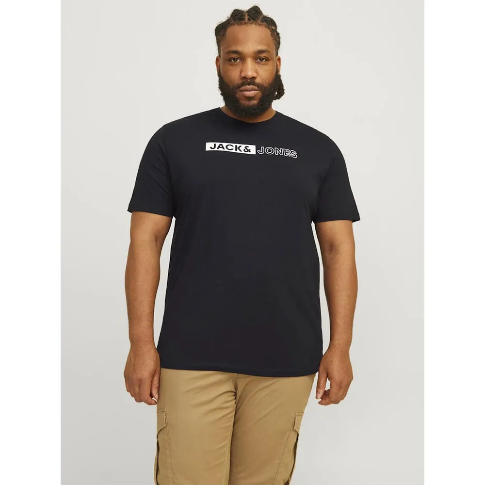 

Футболка с коротким рукавом Jack & Jones Corp Logo Play Plus, черный