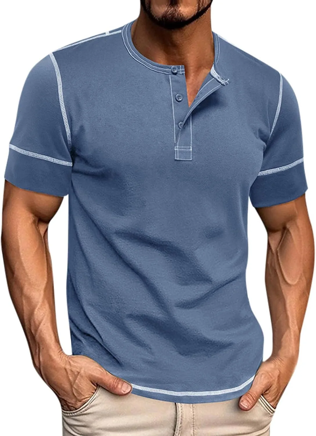 

Мужская хлопковая поло с коротким рукавом Moisture Wicking