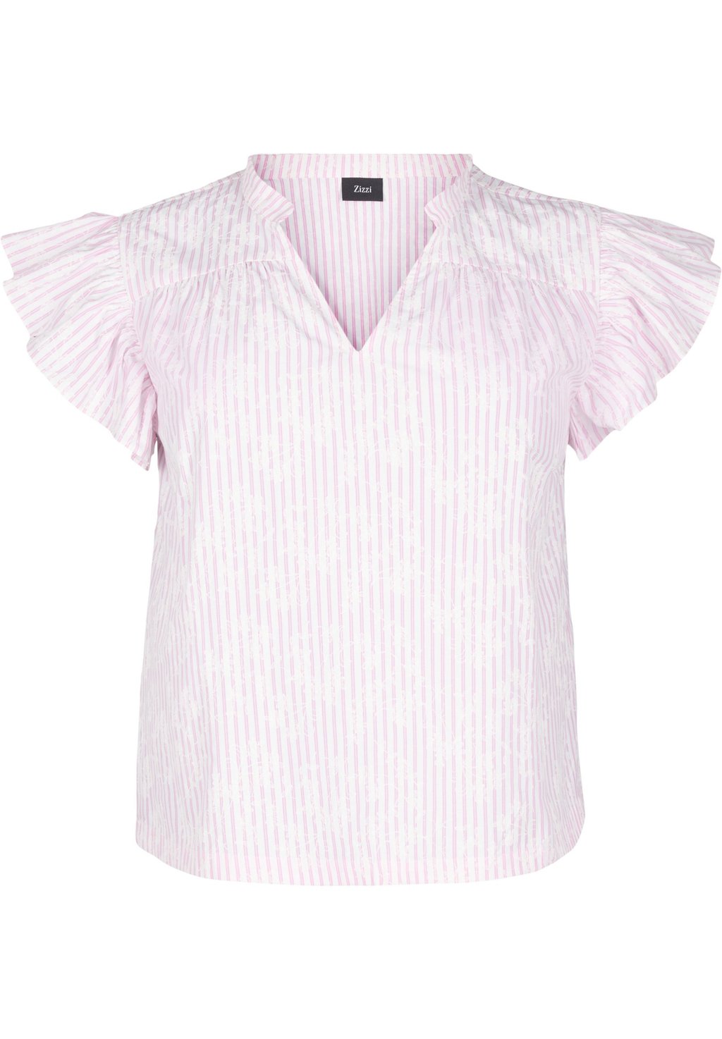 

Блуза ÄRMELLOSE BLUSE BLUMENDRUCK Zizzi, розовый
