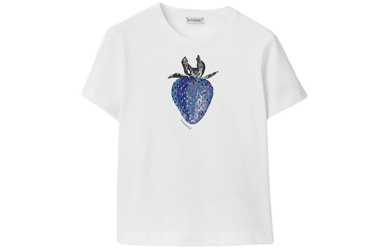 

Футболка женская белая Burberry