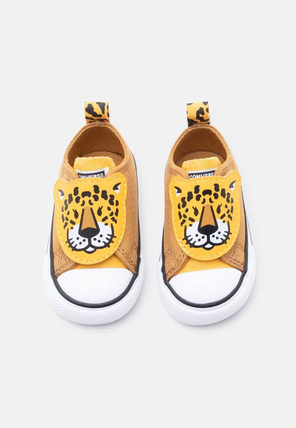 Кроссовки chuck taylor all star one strap leopard easy on унисекс Converse, Honey Stick/Gold-Coloured Palm/White