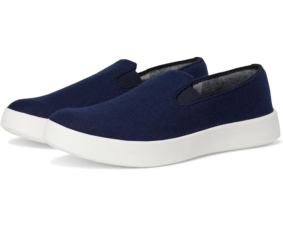 Кроссовки Allbirds Wool Cruiser Slip-On, Dark Navy (Blizzard)