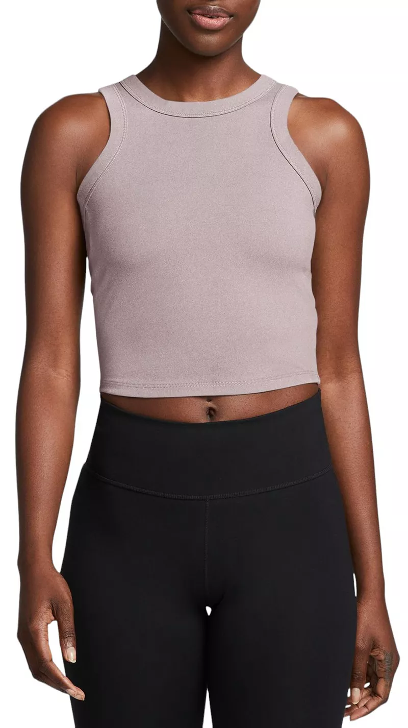 

Женская укороченная майка Nike One Fit Dri-FIT, фиолетовый