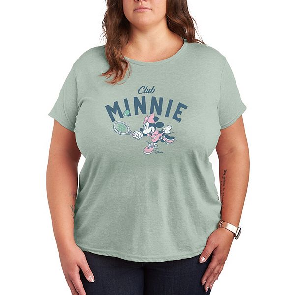 

Футболка Plus size с принтом Minnie Mouse Disney, Heather Sea Foam