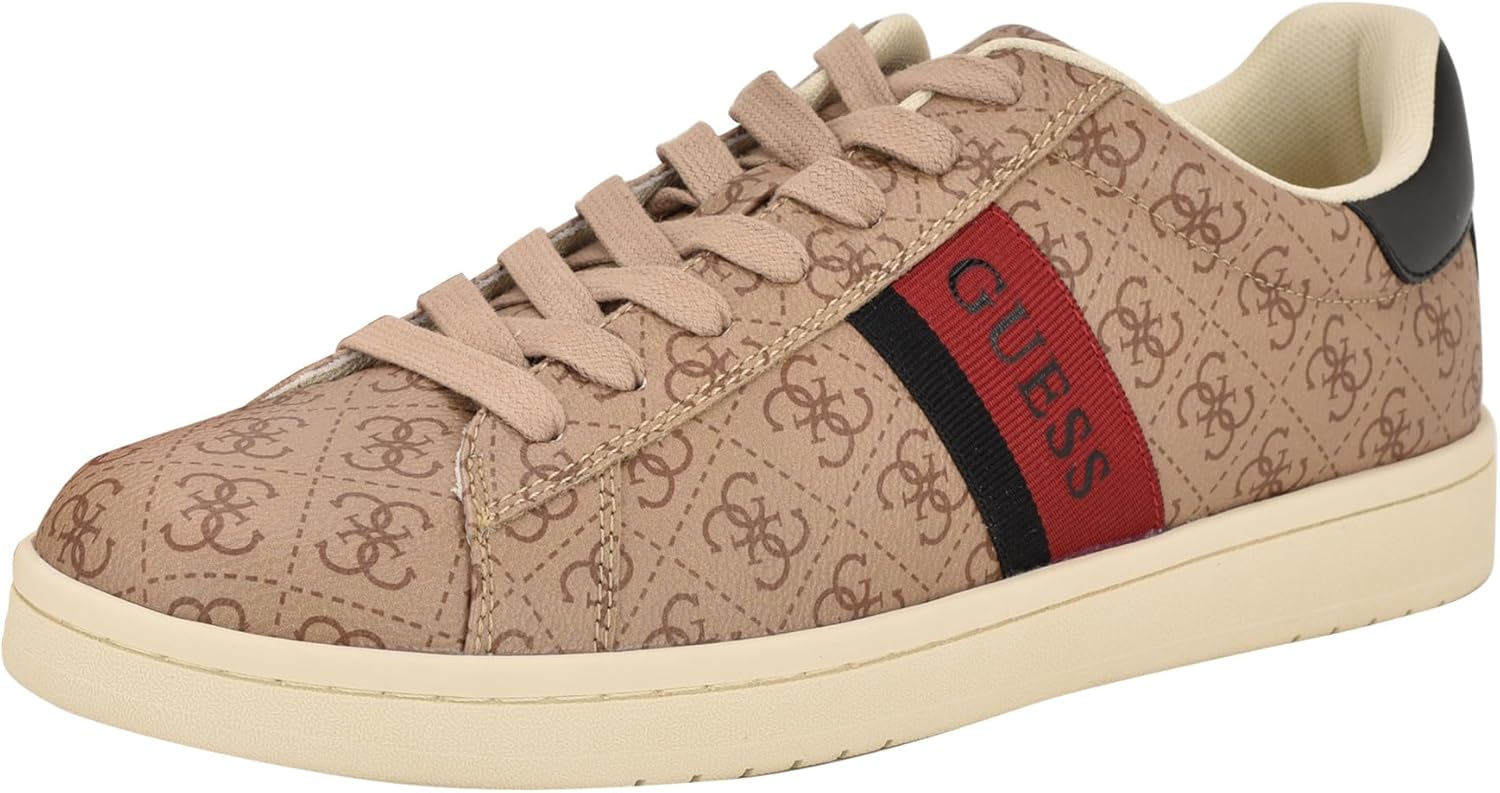 

Кроссовки Guess Lawrenzz для мужчин, Light Brown/Red Logo Multi 230