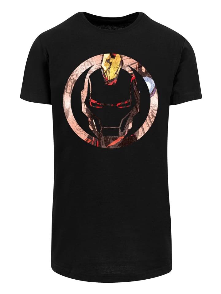 

Футболка F4NT4STIC Marvel Iron Man Montage Symbol, черный