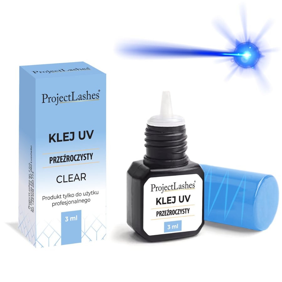 

ProjectLashes Clear UV - УФ-клей для наращивания ресниц прозрачный