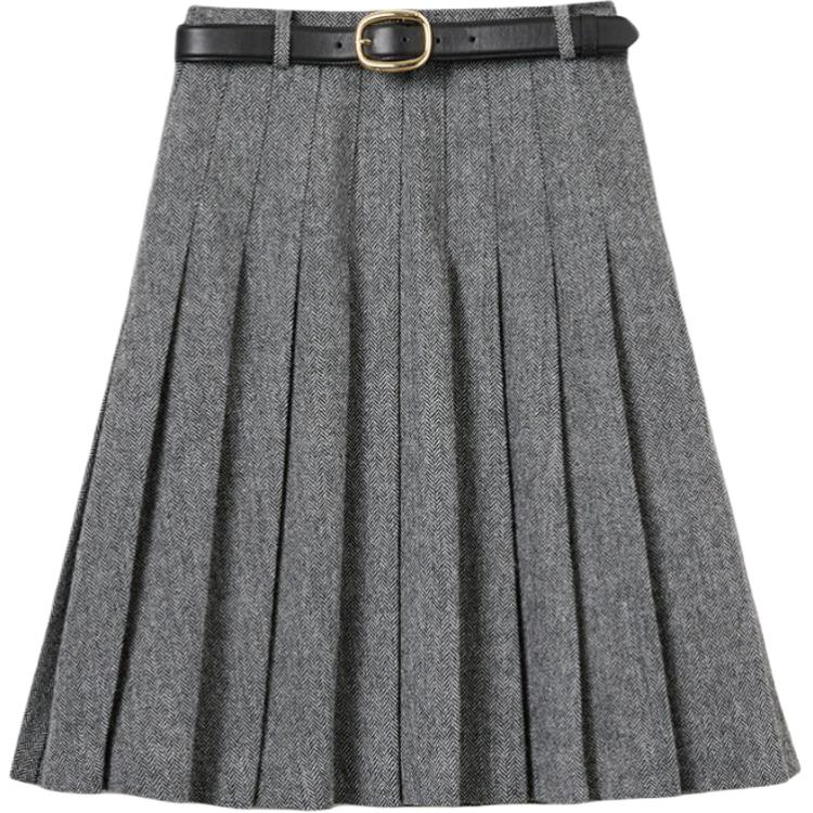 

Юбка короткая Casual Self portrait Self-portrait, серый mixed color