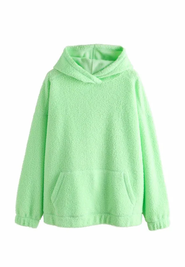 Флисовый джемпер с длинными рукавами, укороченный Next, Lime Green