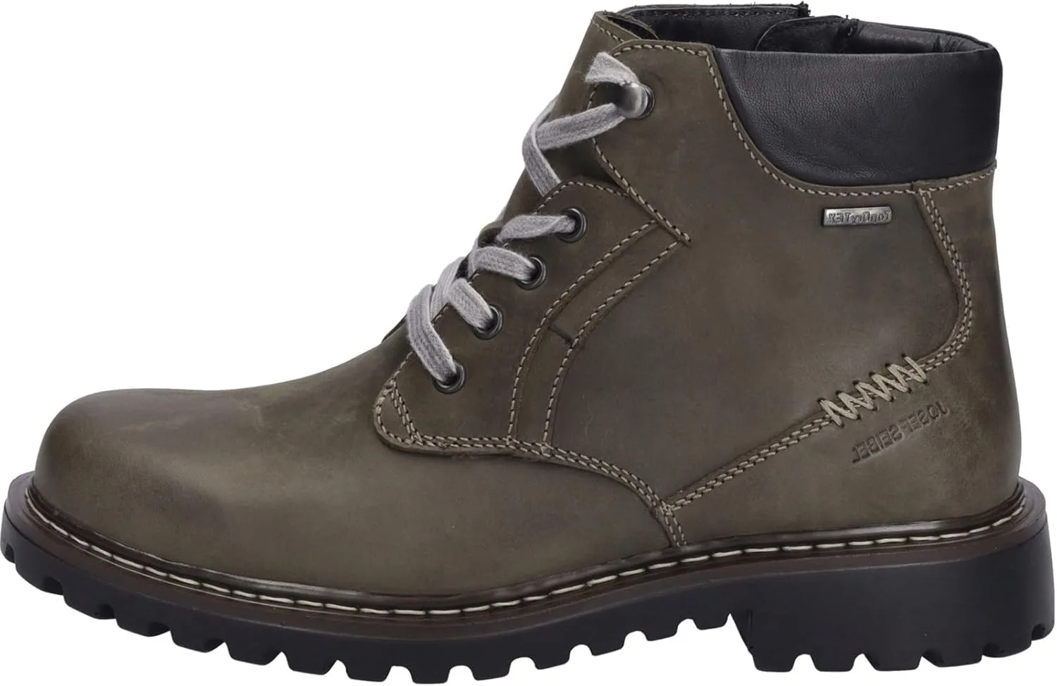 Мужские ботинки Josef Seibel на шнуровке Chance 39 Calf Boots - Botinki - Мужчины - Ботинки-Chucka - Ботинки ботинки на шнуровке с застежкой молнией — фото 2