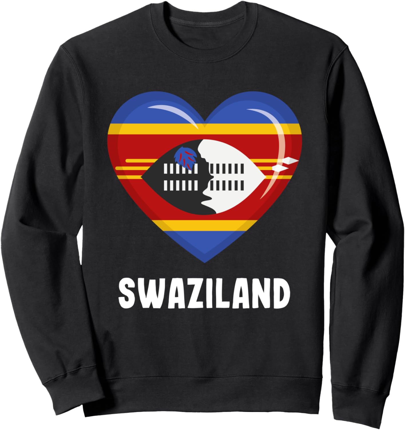 

Толстовка с флагом Свазиленда, толстовка Swaziland Flag Clothing, черный