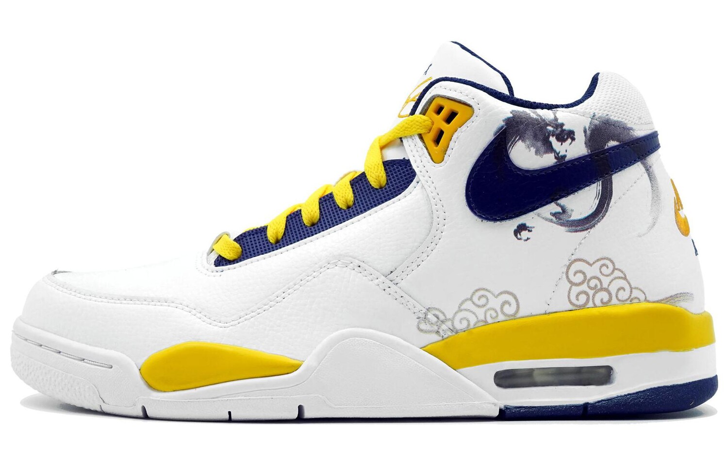 

Кроссовки Nike Flight Legacy Vintage Basketball Shoes Men Mid-Top White