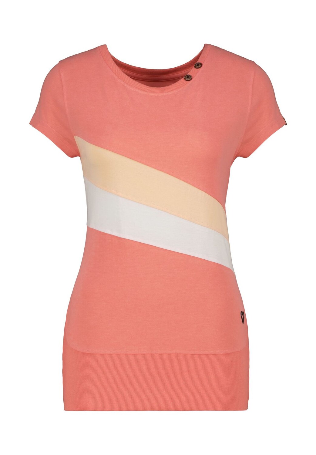 

CleaAK Рубашка ALIFE AND KICKIN, цвет Ocean Coral Melange