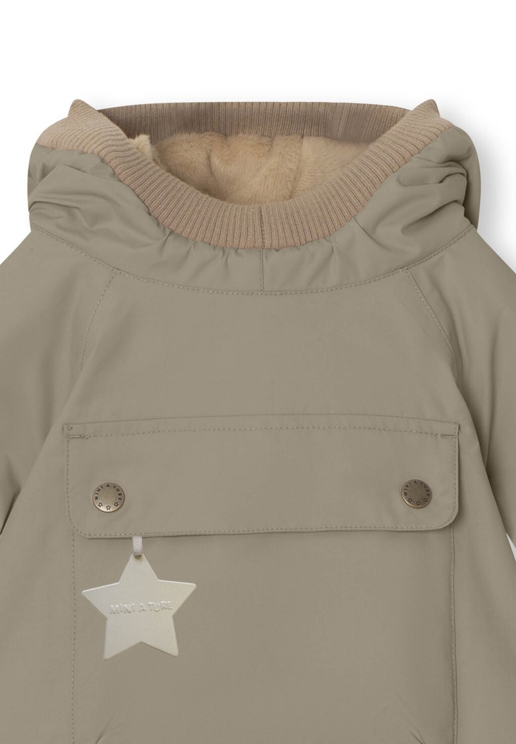 

Парка WEN ANORAK UNISEX MINI A TURE, темно-зеленый