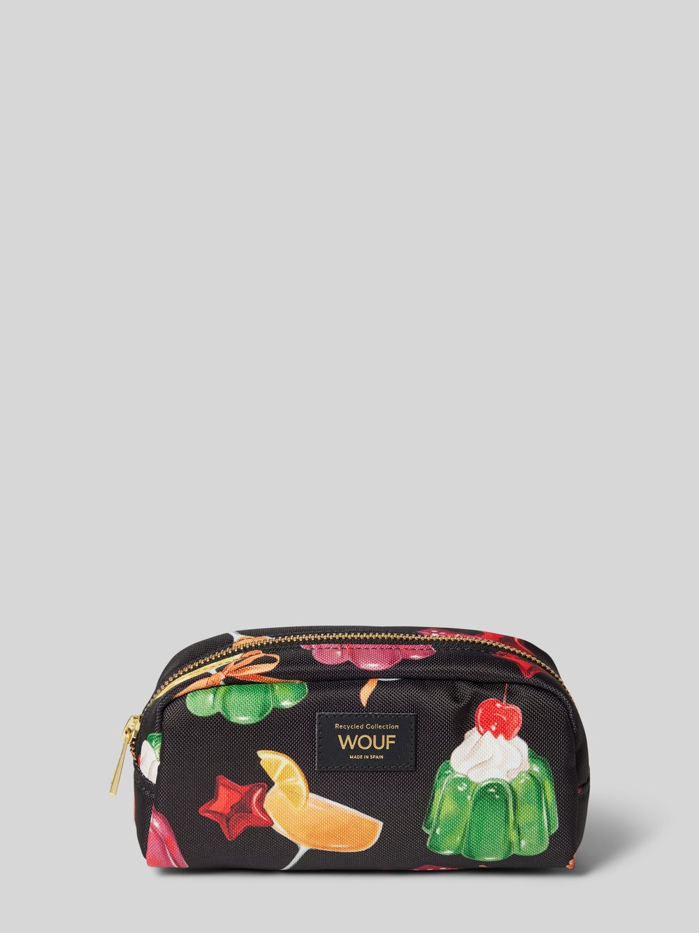 

Косметичка с этикеткой-значком модель «Cheers» WOUF, черный