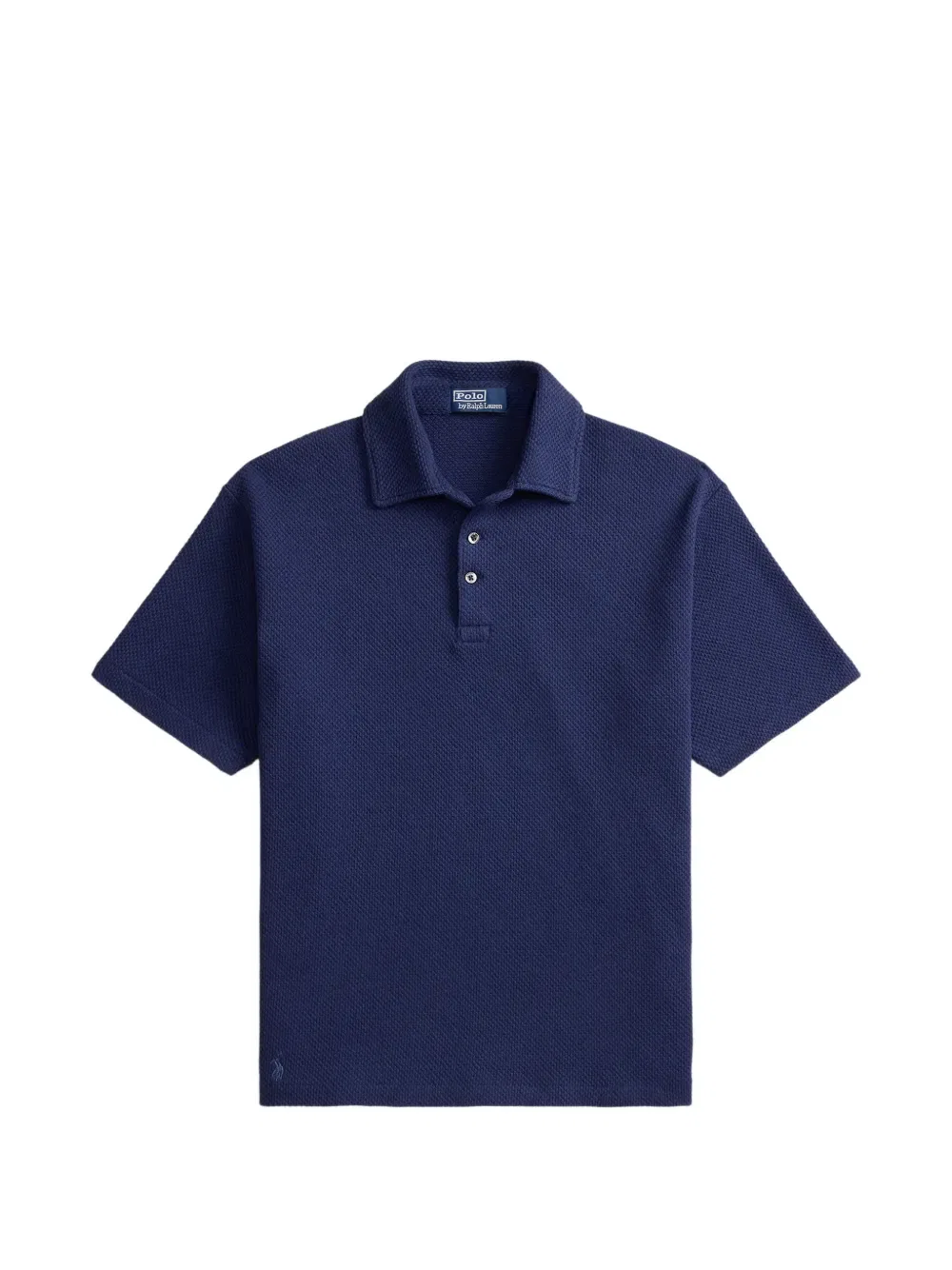 Текстурированная рубашка поло Polo Ralph Lauren, синий