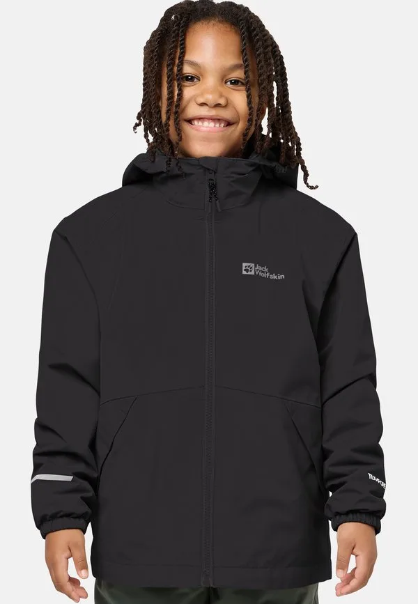Куртка для активного отдыха iceland 3-в-1 Jack Wolfskin, Black