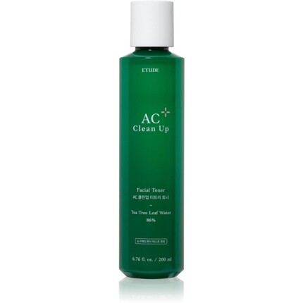

AC Clean Up Facial Toner - успокаивающий тонизирующий лосьон для проблемной кожи, 200 мл Etude