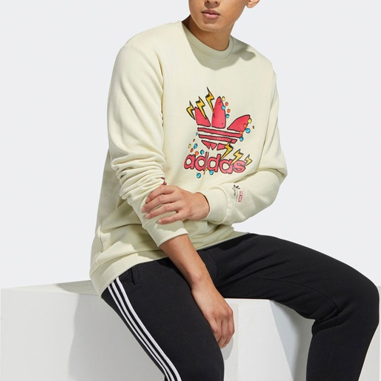 Худи adidas originals Fangtastic Series Disney Mickey Printing Round Neck Pullover H09183 — фото 4