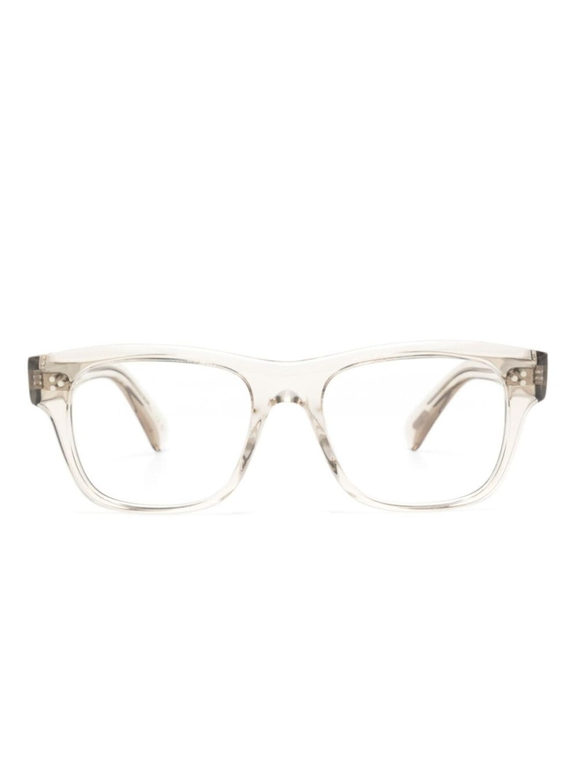 

Oliver Peoples очки в прозрачной квадратной оправе, белый
