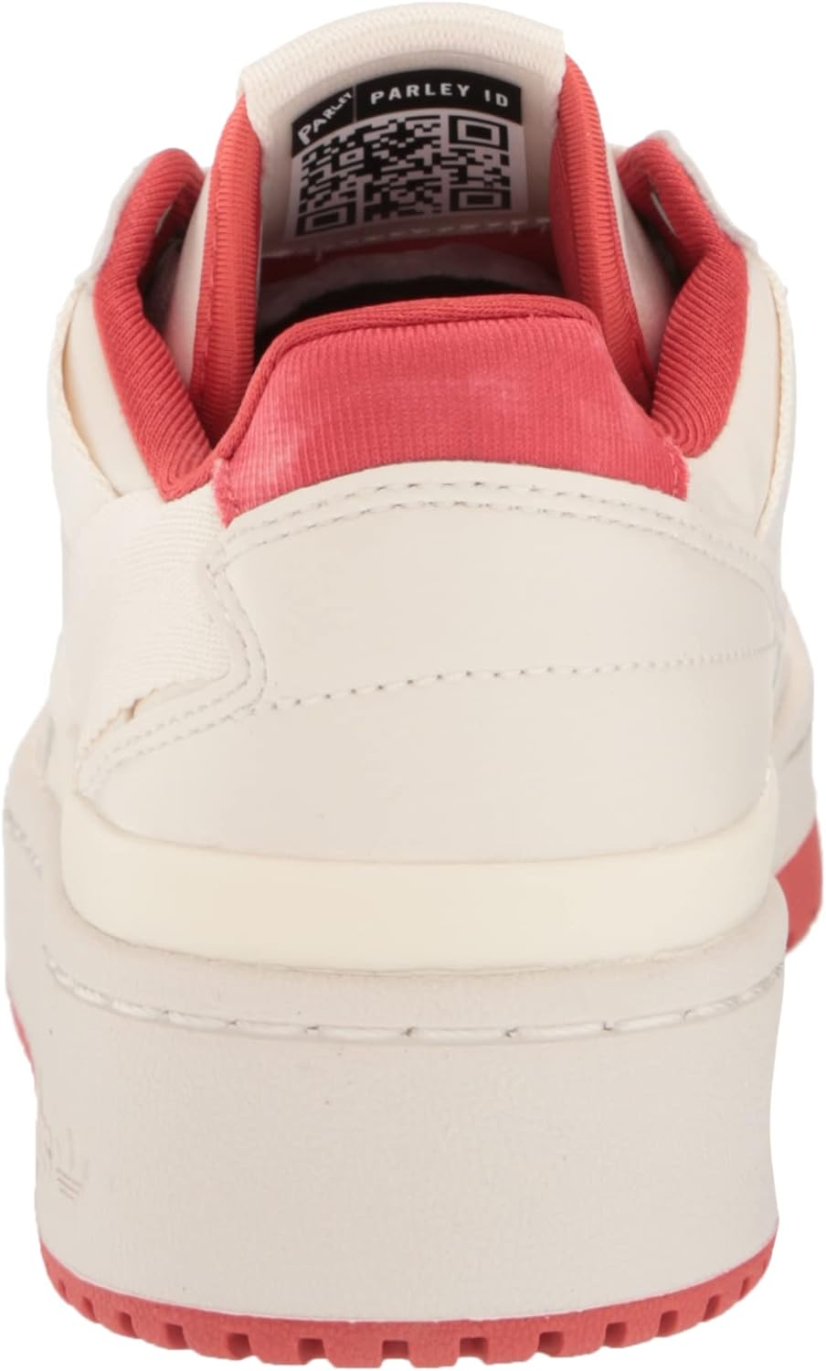 Кроссовки Adidas Originals Kids' Forum Low для детей, белый/красный — фото 3