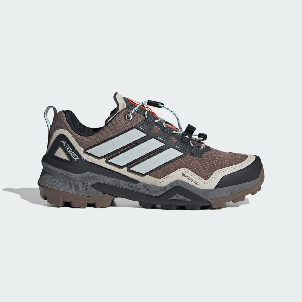 Кроссовки Adidas Terrex Skychaser GORE-TEX Hiking Shoes, цвет Earth Strata/Grey One/Semi Flash Aqua