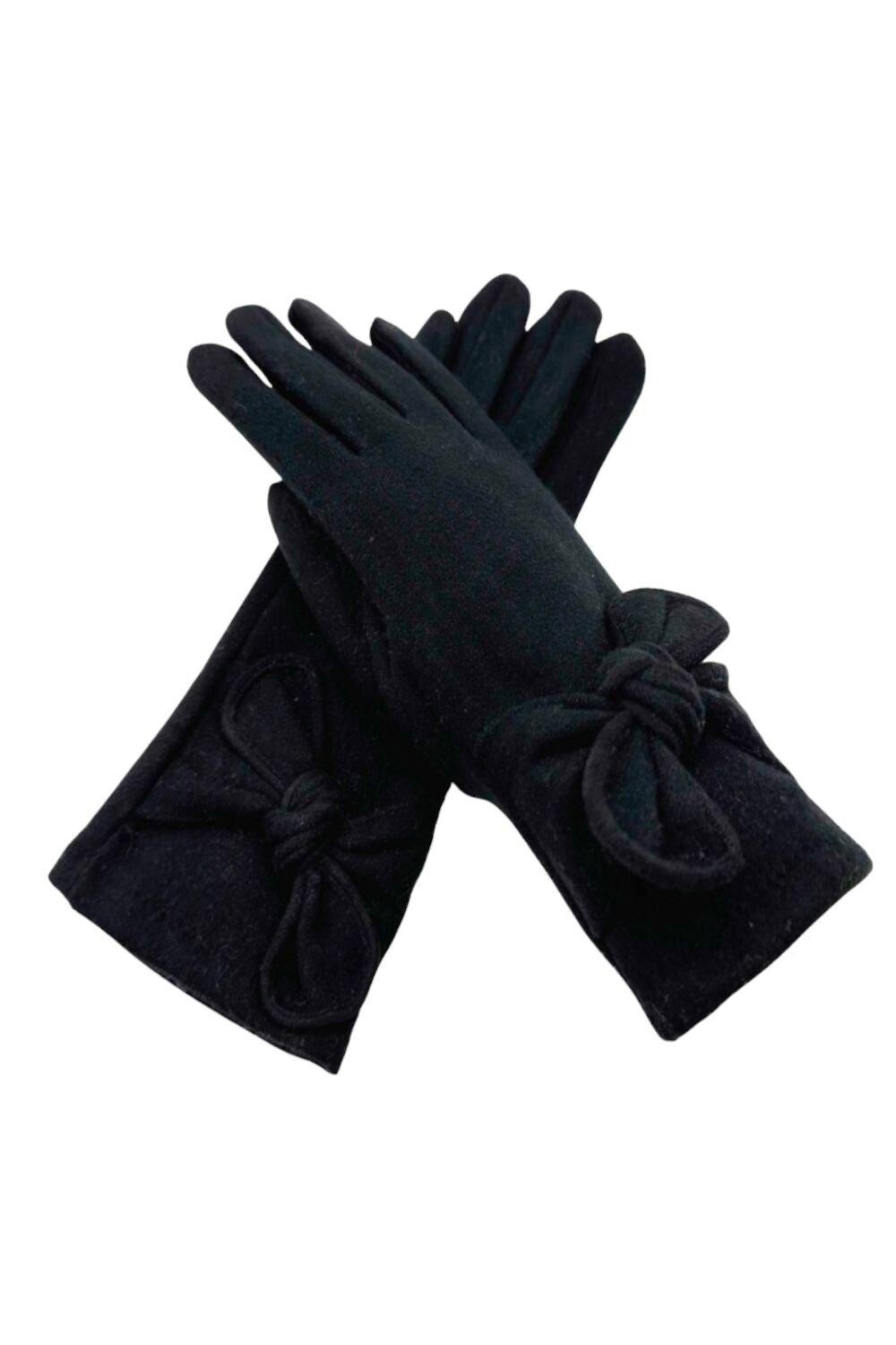 

Перчатка с бантом LL Accessories, черный
