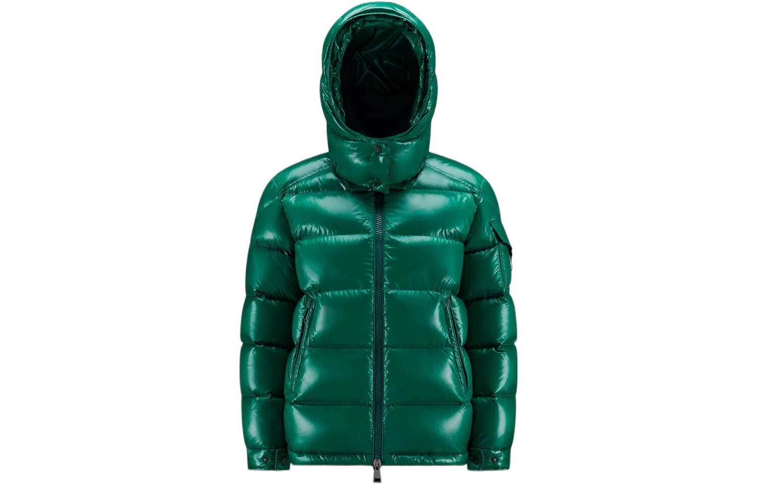 

Maire Пуховик женский зеленый Moncler