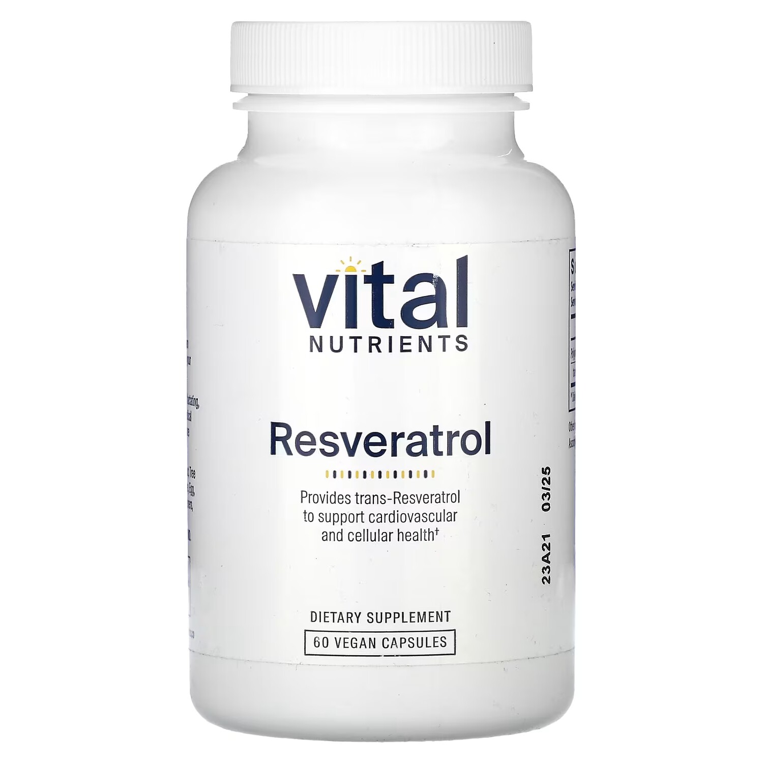 

Ресвератрол Vital Nutrients, 60 капсул