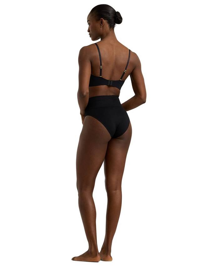Беспалочные трусики Lauren Smoothing Seamless с высоким вырезом Ralph Lauren, Black — фото 2
