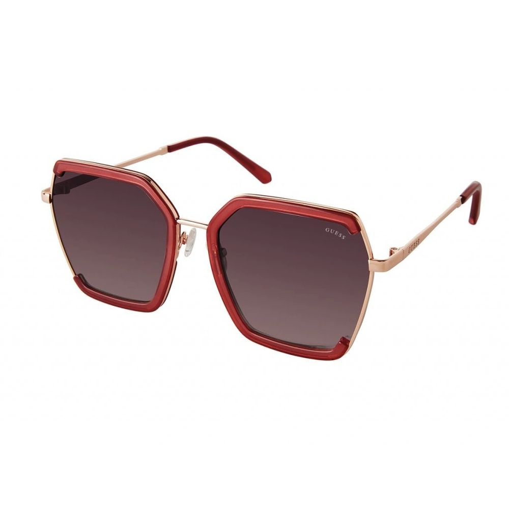 

Солнцезащитные очки из красного металла GUESS