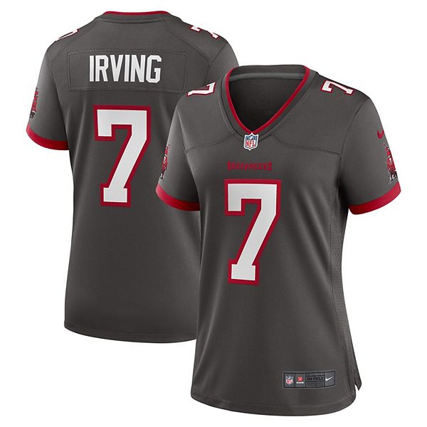 

Женская футболка Bucky Irving Pewter Tampa Bay Buccaneers Alternate Game Nike