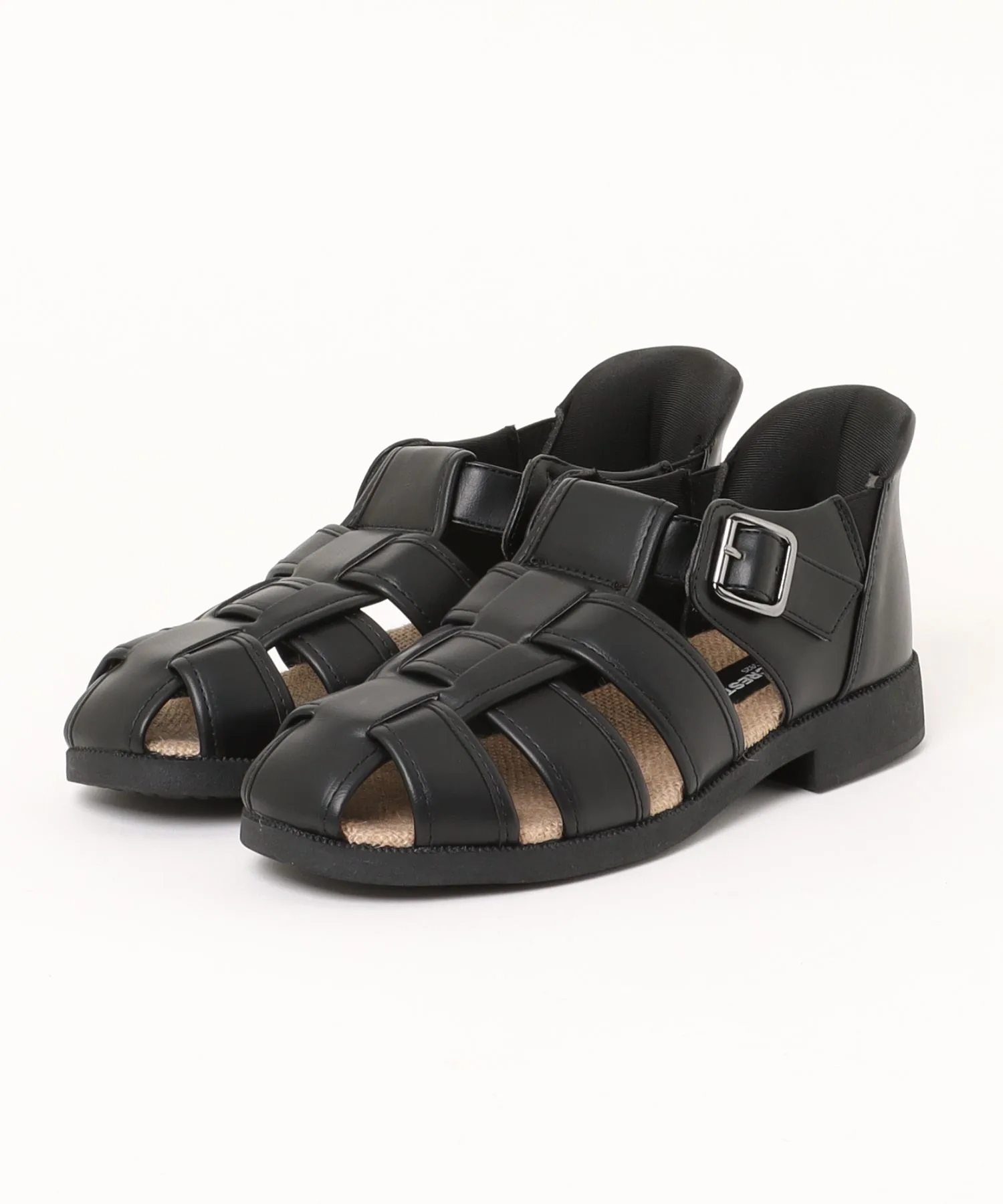 Мужские сандалии-лодочки для вождения без помощи рук CEDAR CREST Spatsu Shoes черные