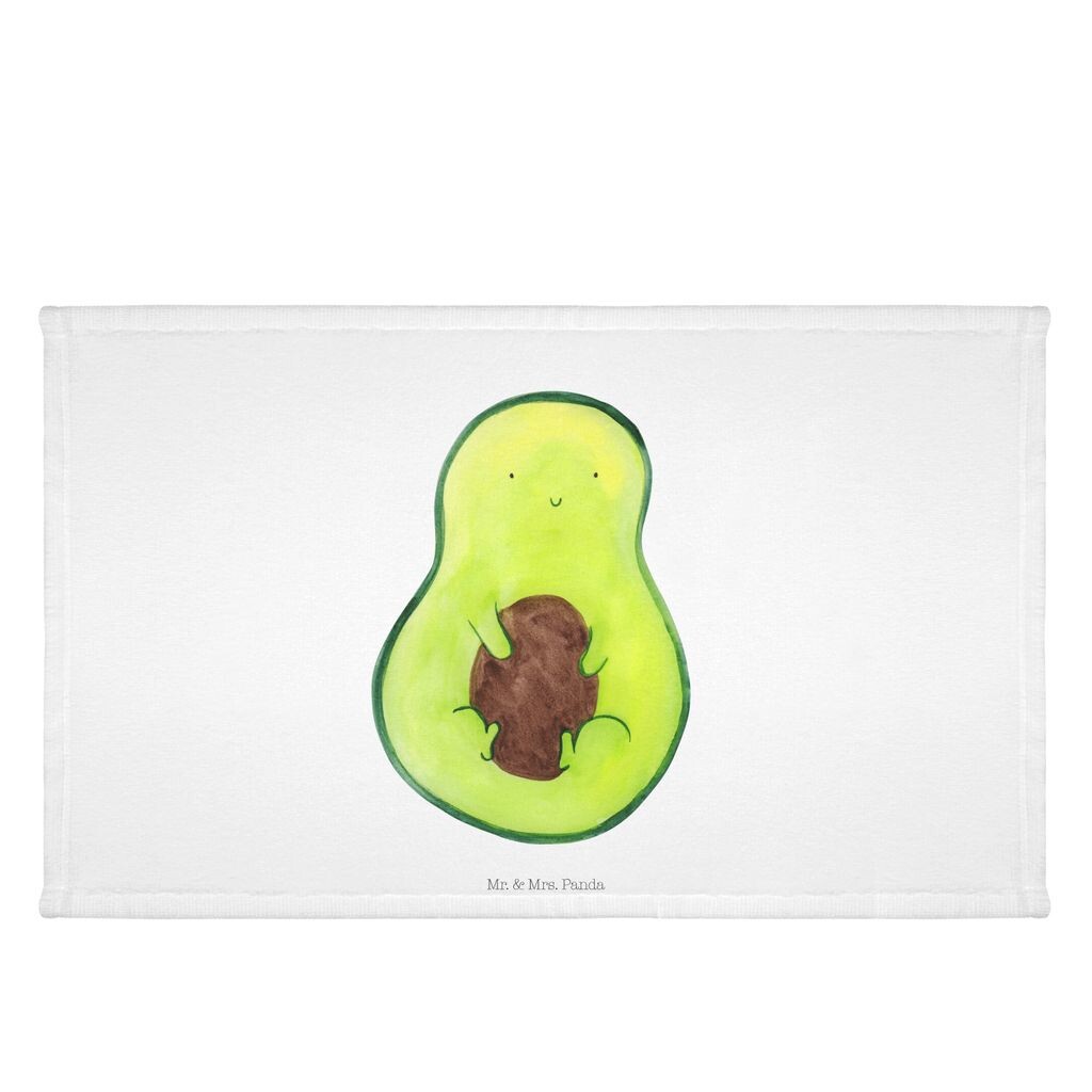 

Гостевое полотенце Mr. & Mrs. Panda Avocado Core — белое — подарок, вегетарианское, детское полотенце, веганское, счастливое, спортивное полотенце, авокадо, махровая ткань, дорожное полотенце, гостевое полотенце, белый