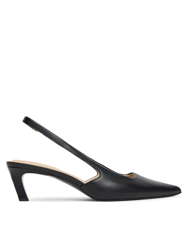 Сандалии Ess Kitten Heel Sling Back HW0HW02641 Calvin Klein, черный