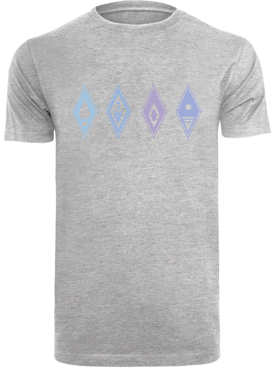 

Классическая футболка F4NT4STIC Shirt Disney Frozen 2 Symbols, серый