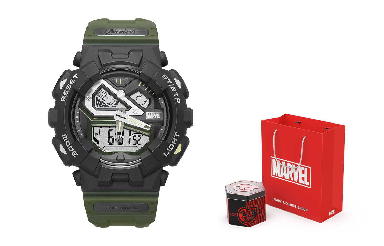 

MARVEL Часы Men's Hero Collection Watch, M-5029BGB