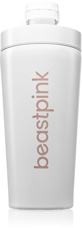 

Спортивный шейкер BeastPink Steel, White 650 ml