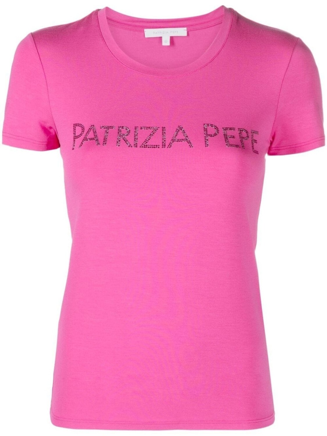 

Patrizia Pepe футболка Essential с логотипом, розовый