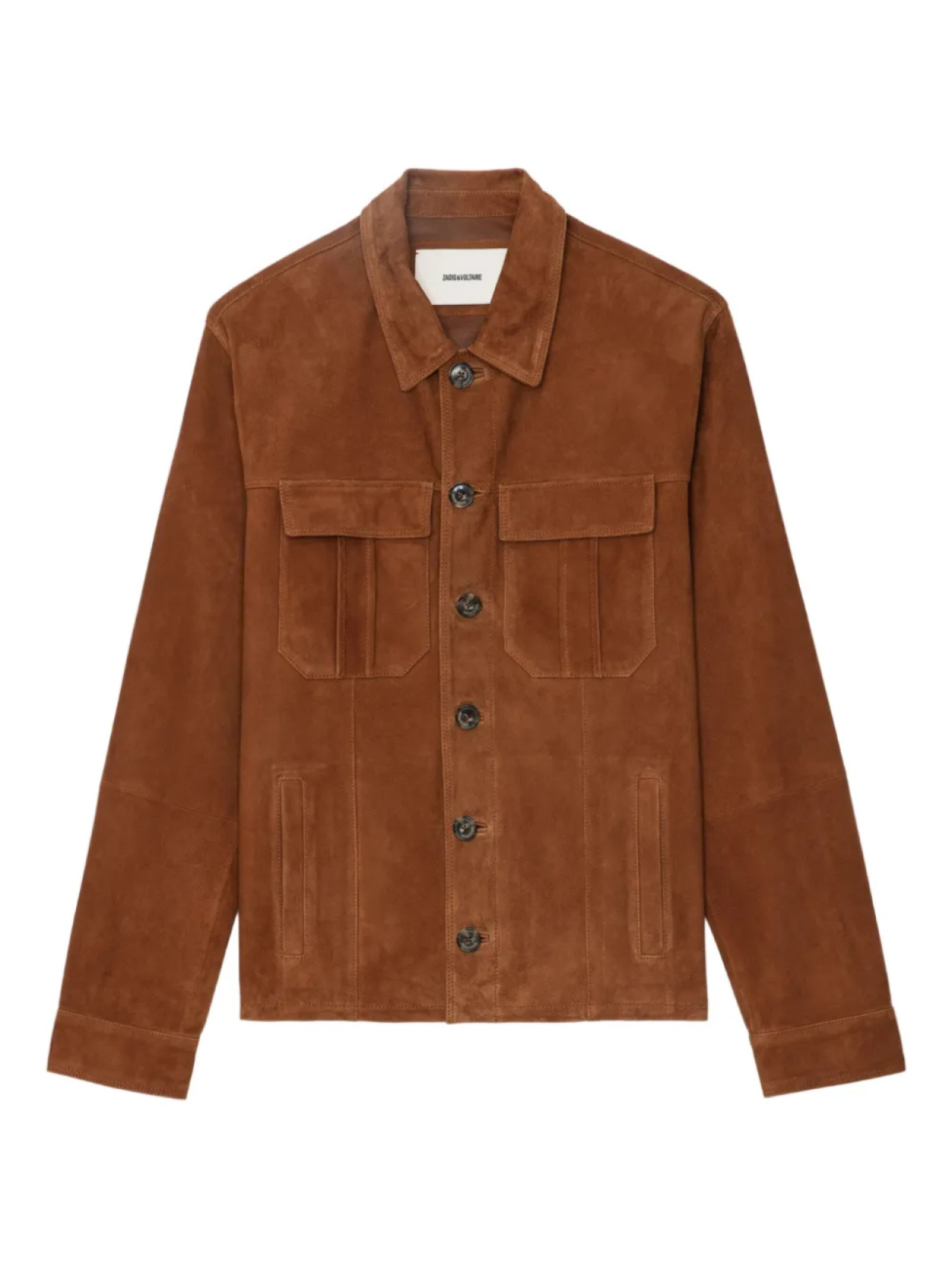 

Zadig&Voltaire куртка на пуговицах, коричневый