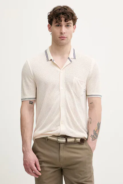 Рубашка из вискозы SUMMER Tommy Hilfiger, бежевый