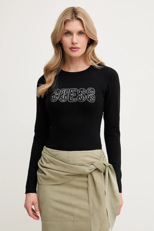 

Свитер Paris Guess, черный