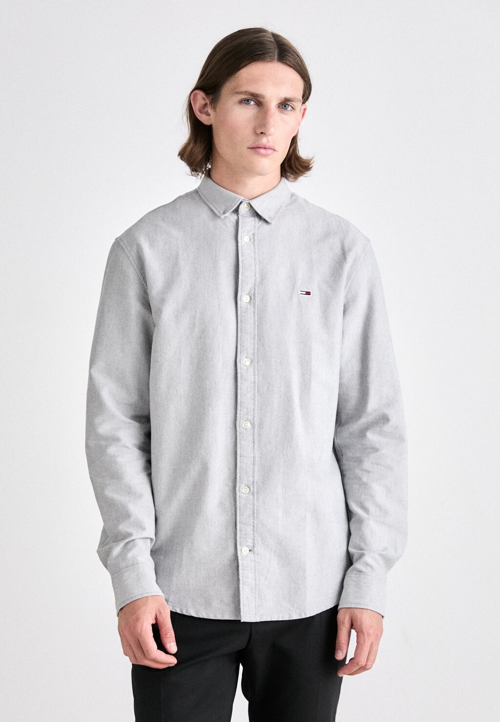

Рубашка ENTRY SHIRT Tommy Hilfiger, светло-серый