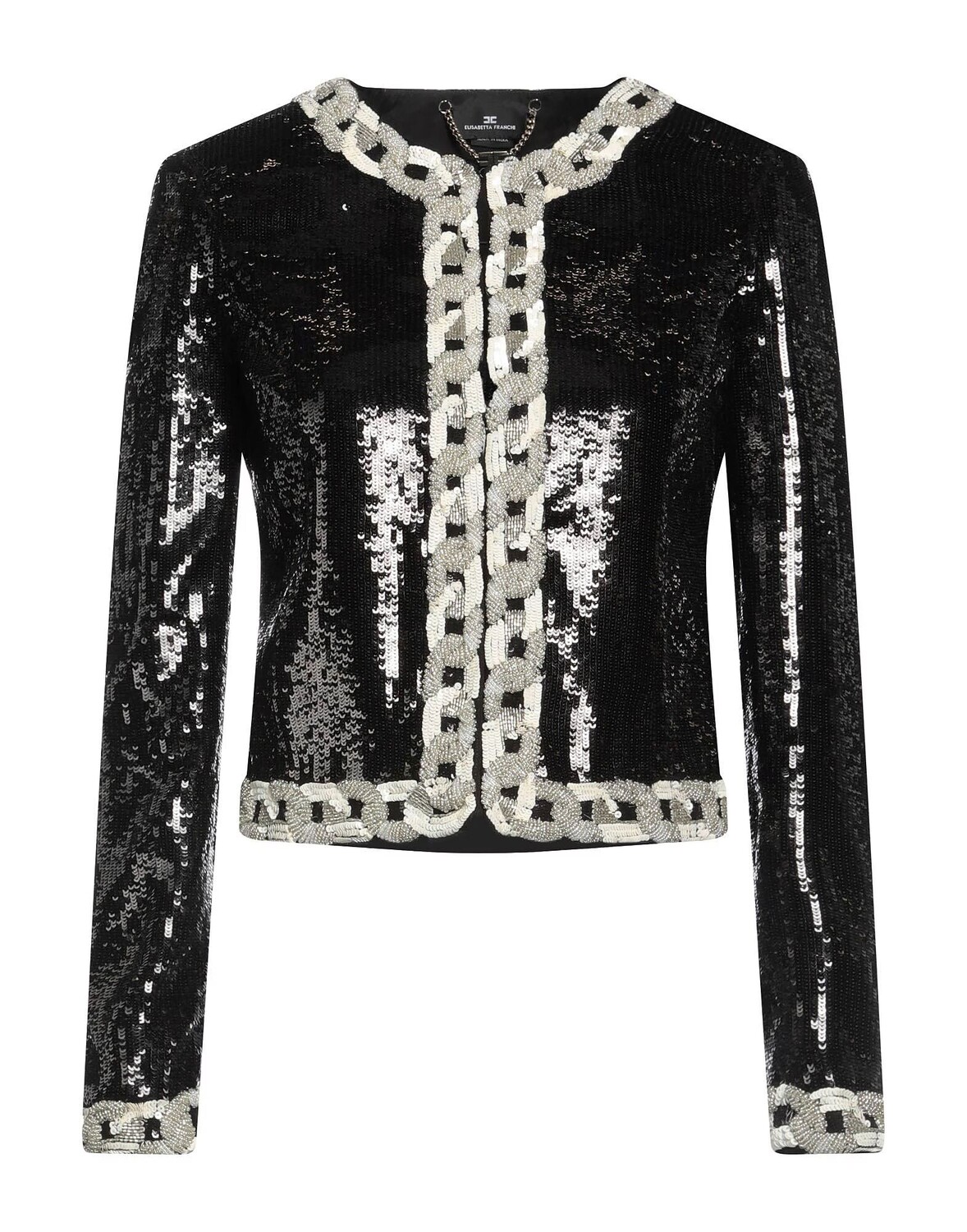 

Блейзер Elisabetta Franchi, черный