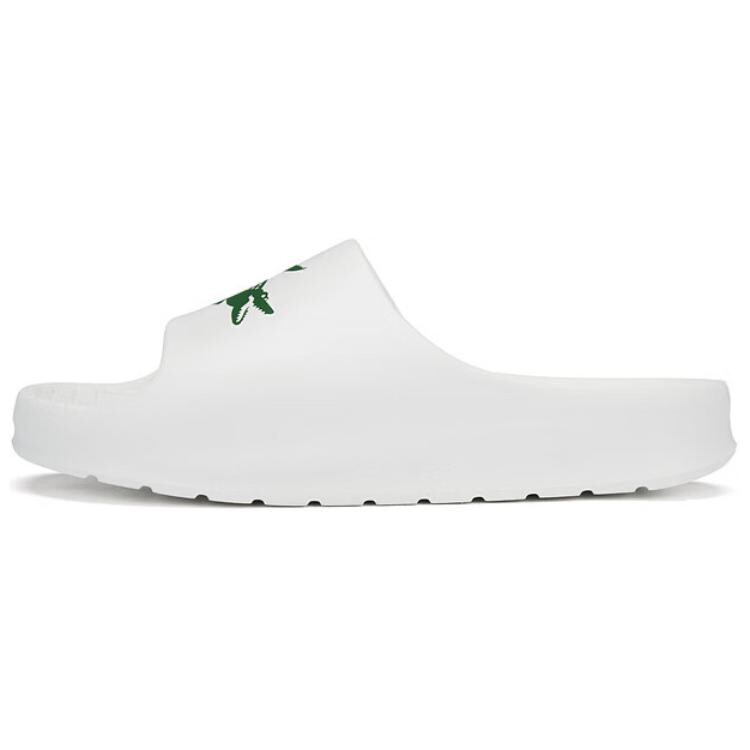 

Шлепанцы мужские белые Lacoste