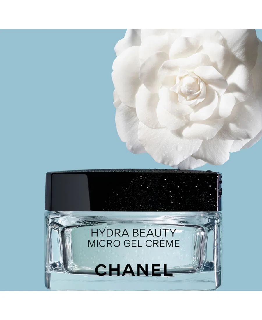 Крем для лица Chanel — Увлажняющий микрогель- Hydra Beauty, укрепляющий и восстанавливающий, в баночке, 48 г — фото 4