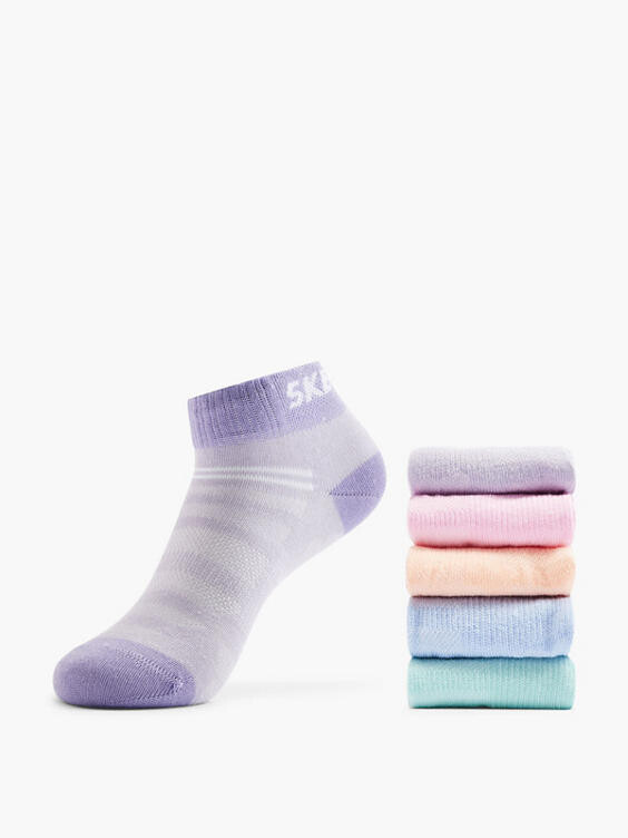 

Упаковка из 5 носков. Skechers, розовый