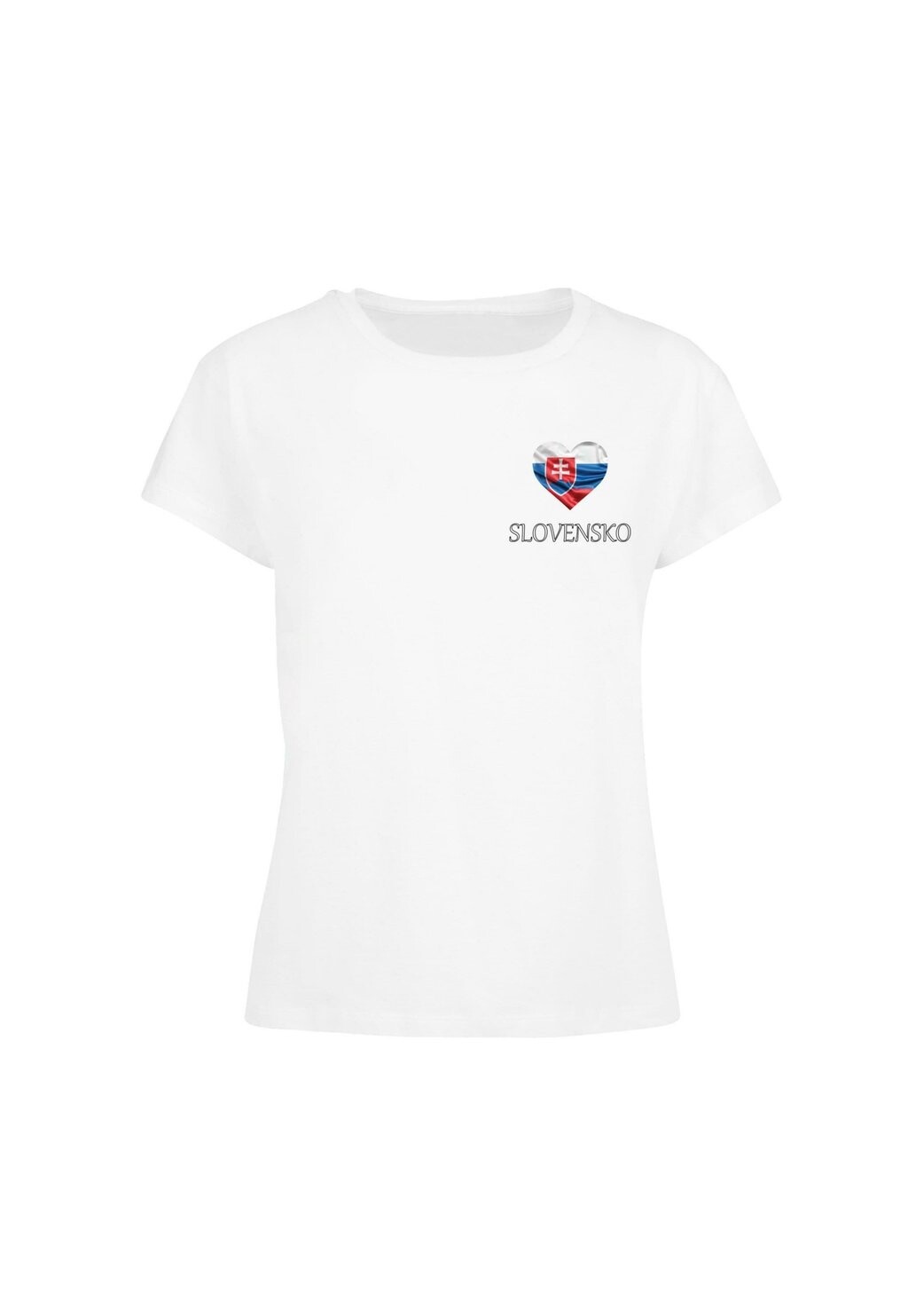 

Футболка с принтом FOOTBALL SLOVAKIA Merchcode, белый