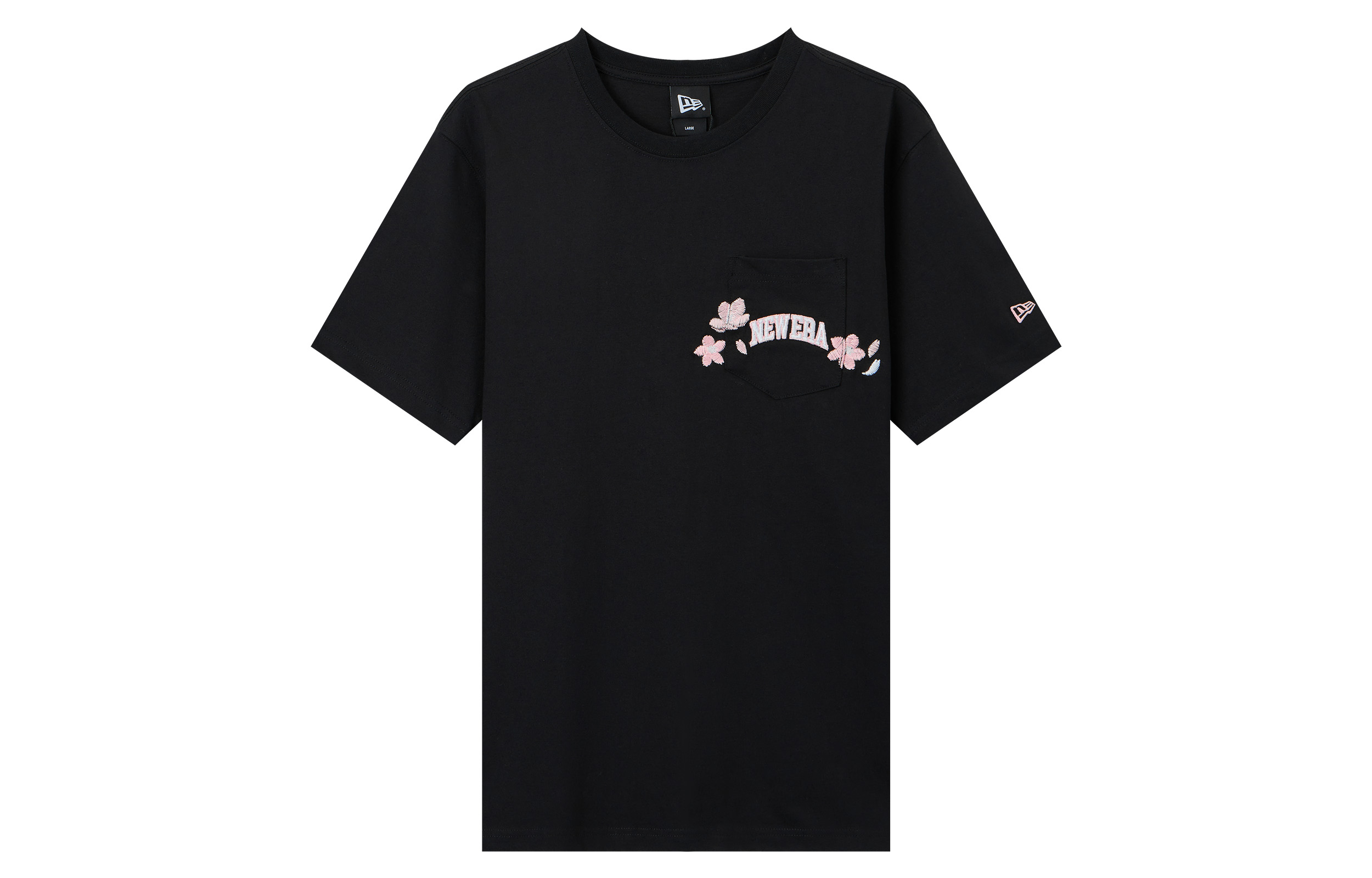 

New Era Футболка Unisex Black Crew Neck