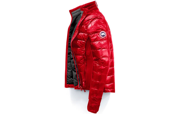 

Женский пуховик Canada Goose, красный